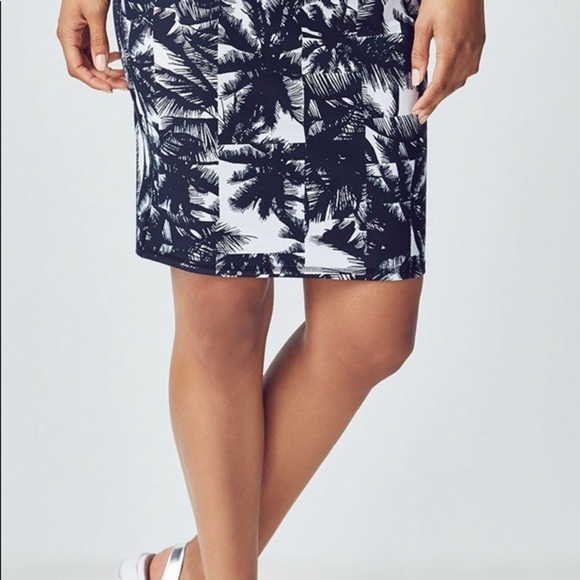 FABLETICS Palm Tree Pencil CORA SKIRT  XS - Picture 2 of 7